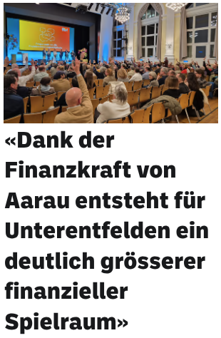 Gemeindepräsident Unterentfelden
